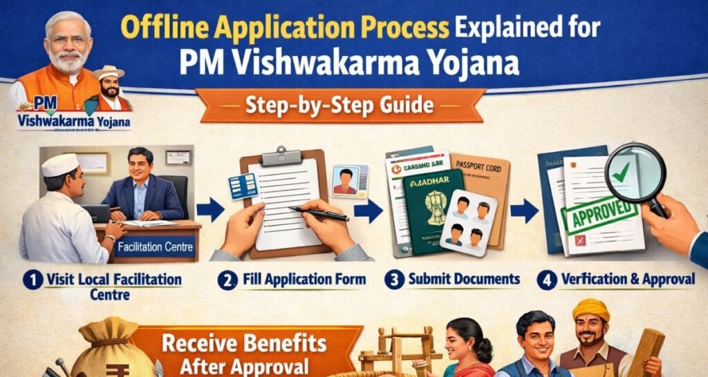 Offline Application Process Explained for PM Vishwakarma Yojana