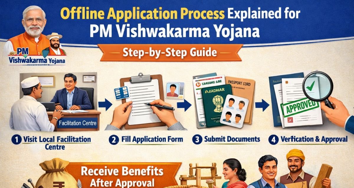 PM Vishwakarma News Offline Application Process Explained for PM Vishwakarma Yojana