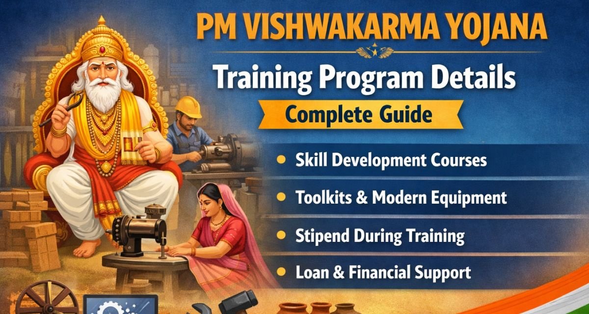 PM Vishwakarma Yojana Training Program Details – Complete Guide