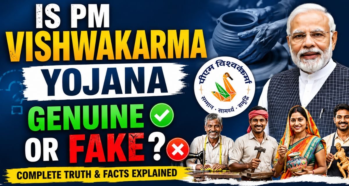 Is PM Vishwakarma Yojana Genuine or Fake?